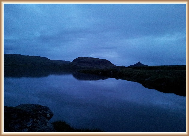 Baulárvallarvatn kl.04:30 19.08.2013