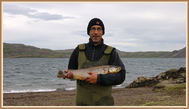 Stórurriði úr Langavatni 2011