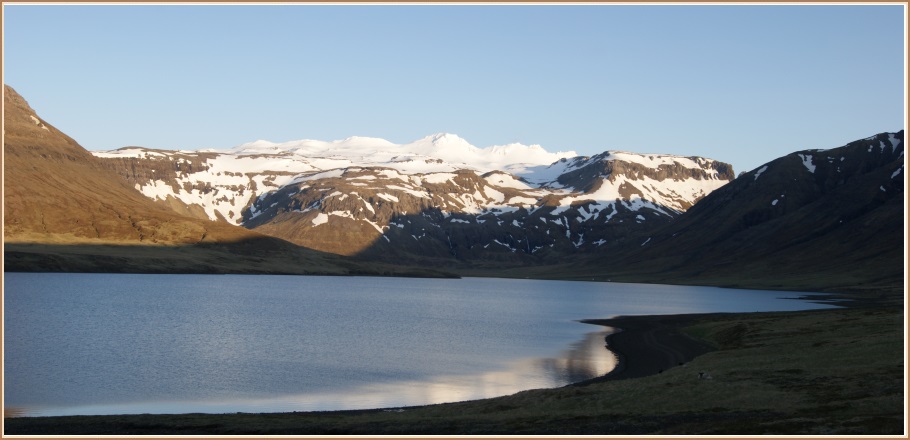 Hraunsfjörðurinn að kvöldi 13.júní