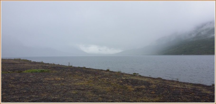 Ljósavatn og umrædd þoka