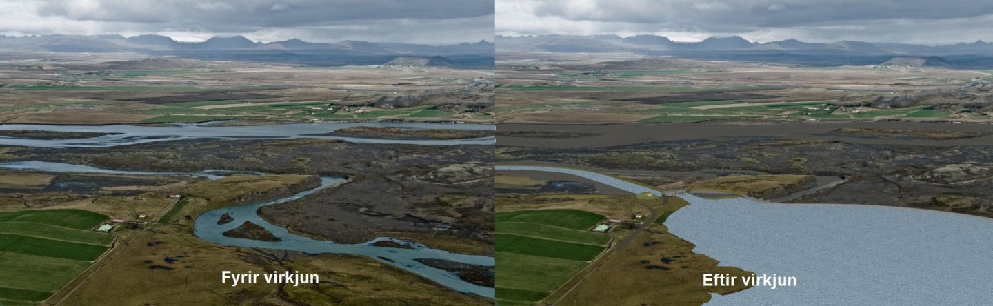 Árnessporður - Mynd: Landsvirkjun