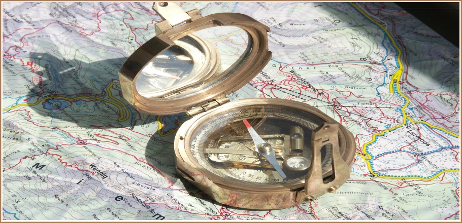 Gönguleiðin kortlögð