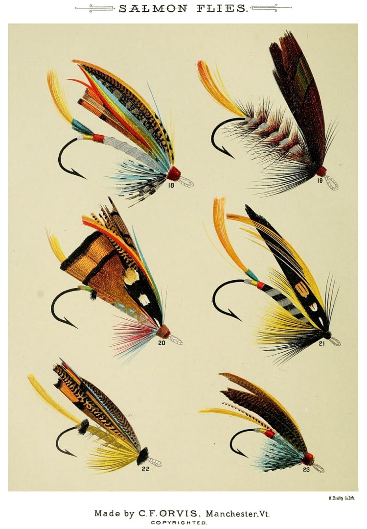 18. Silver Doctor – 19. Kennedy – 20. Harlequin – 21. Michell – 22. Inver Green – 23. Blue Doctor