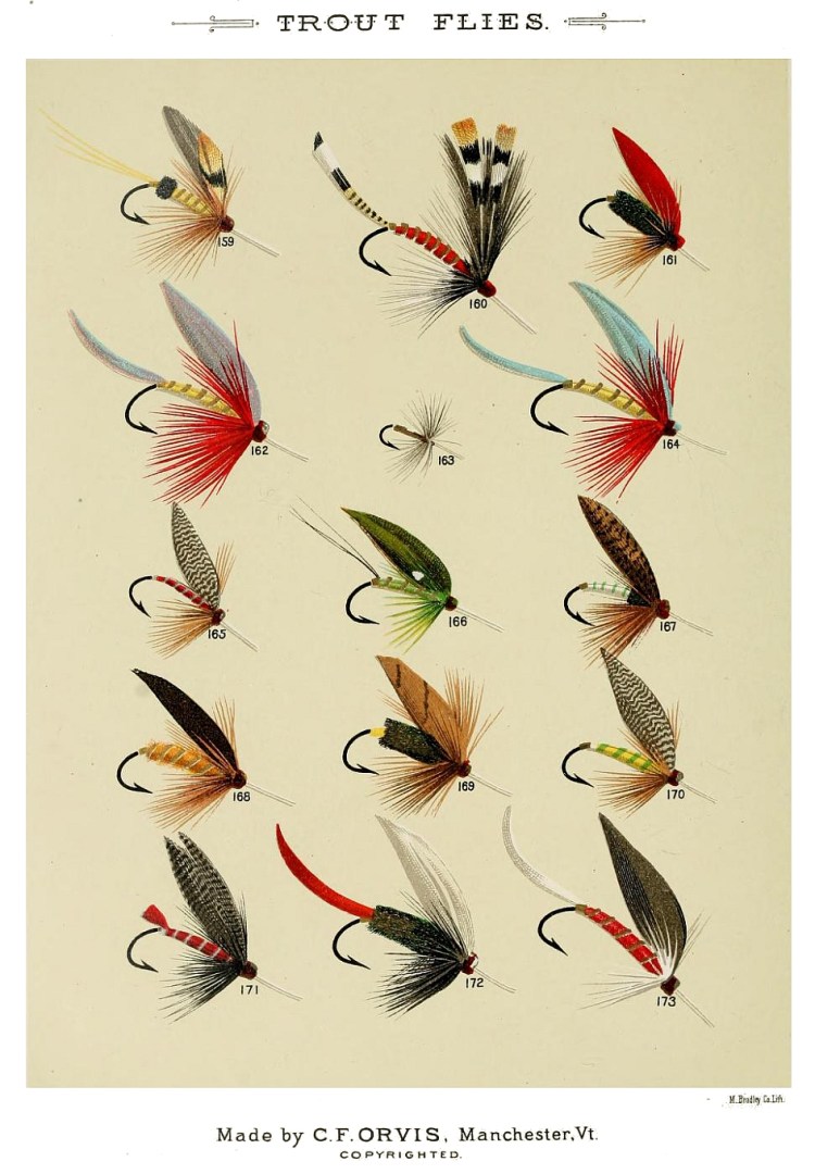 159. Imbrie – 160. Jungle Cock – 161. Josephine – 162. Jenny Lind – 163. Jenny Spinner – 164. Jenny Lind – 165. King of the Water – 166. Katydid – 167. Kingdom – 168. Jewell – 169. Lowry – 170. Lake Green – 171. Laramie – 172. Lady Martha – 173. Lady Sue