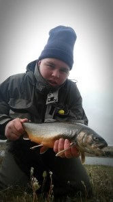 Flott bleikja úr Vífilsstaðavatni