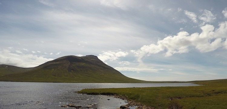Flottur veiðidagur við Langavatn á Skaga