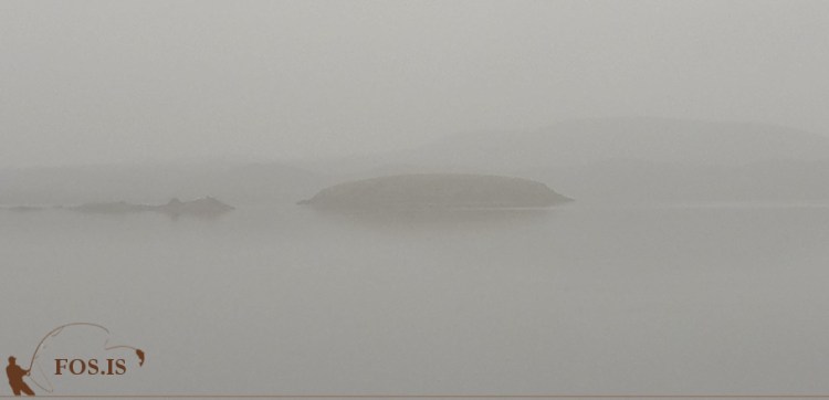 Þoka á Frostastaðavatni